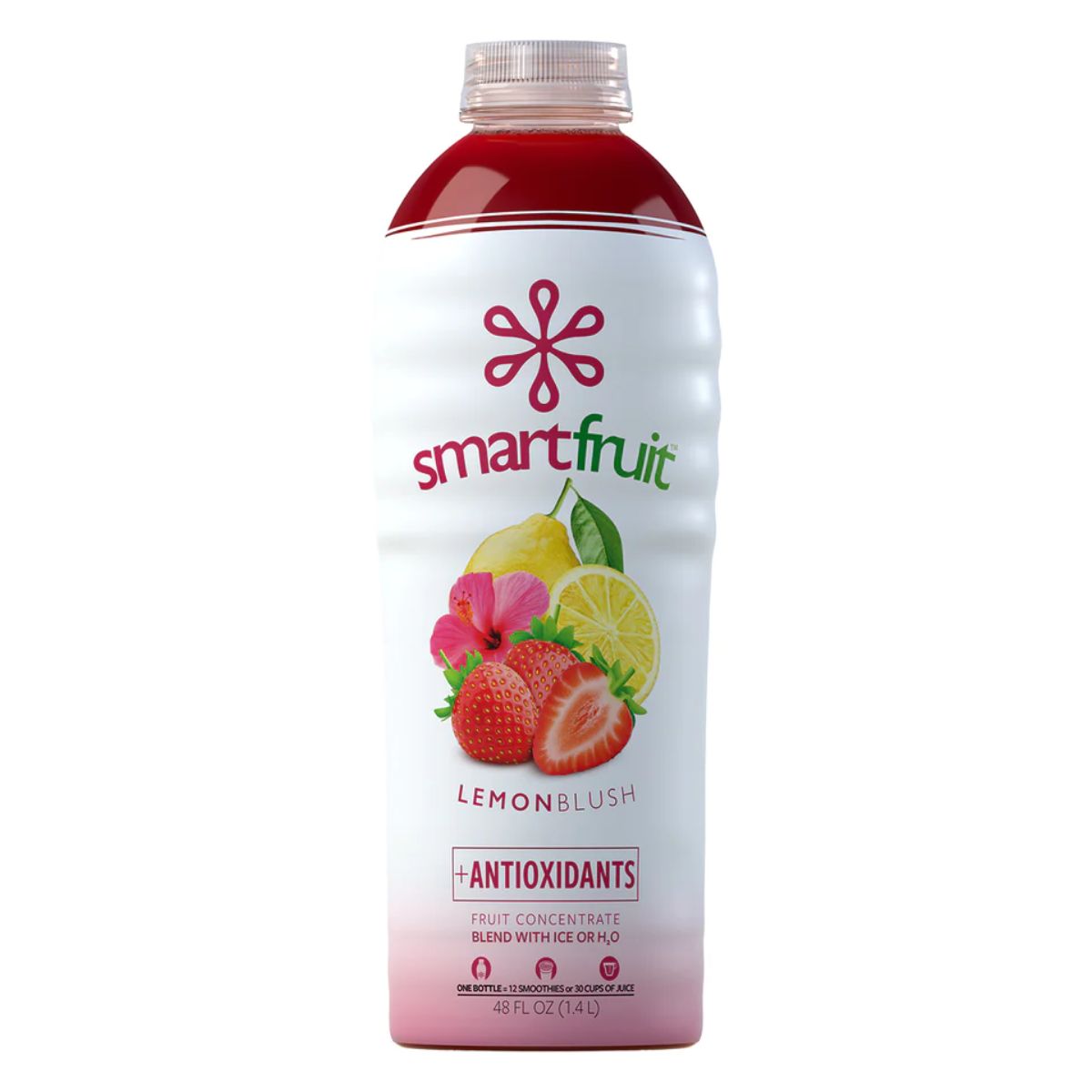 SmartFruit - 100% Real Fruit Puree: 48 fl. oz. Bottle: Lemon Blush 