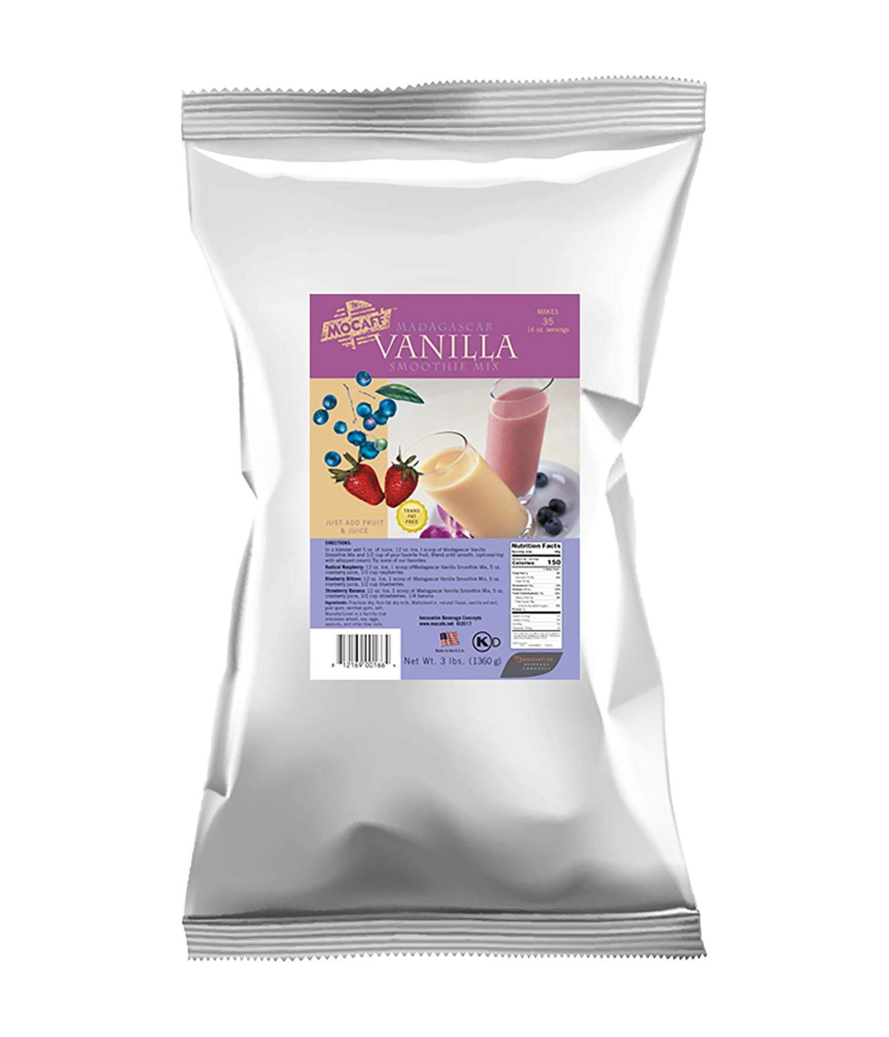 Frozen Yogurt Mix - Vanilla (1 - 3lb bag)