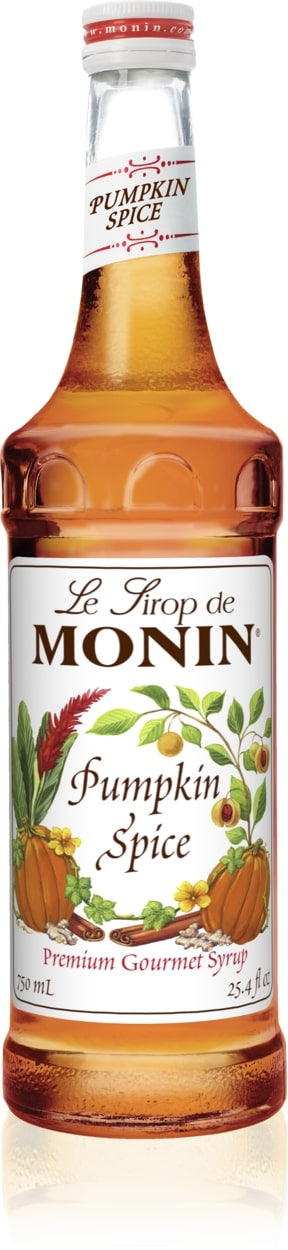 Monin Caramel Organic Syrup Bottle - 750ml