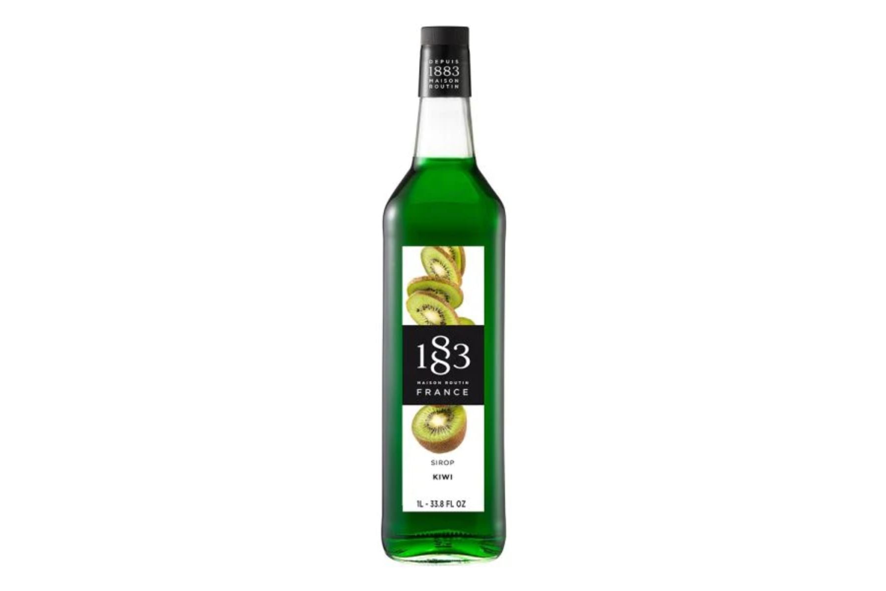 1883 Classic Flavored Syrups - 1L Glass Bottle: Kiwi