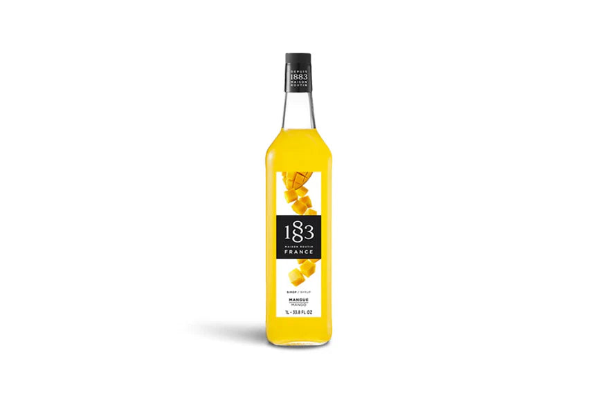 1883 Classic Flavored Syrups - 1L Glass: Mango