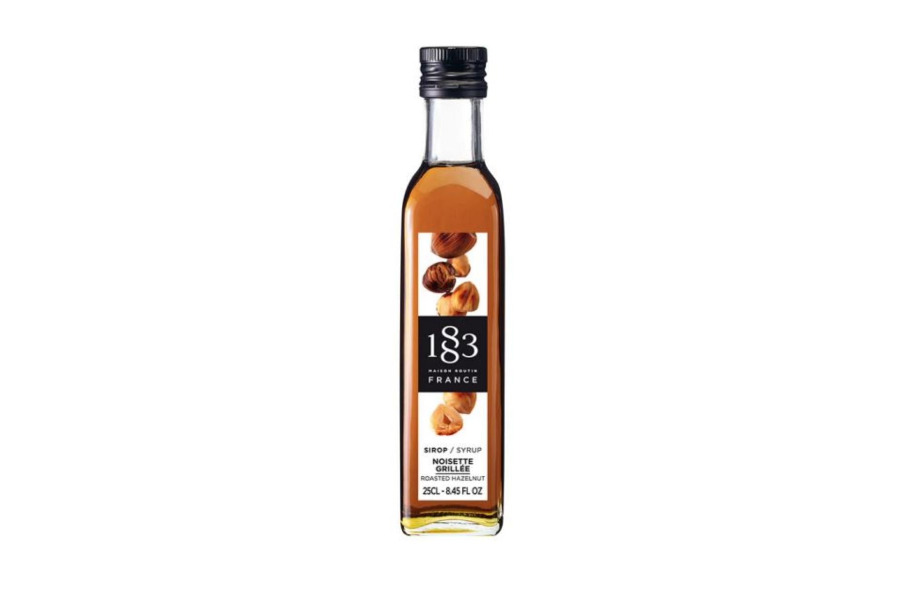 1883 Classic Flavored Syrups - 25cl Glass Bottle: Roasted Hazelnut