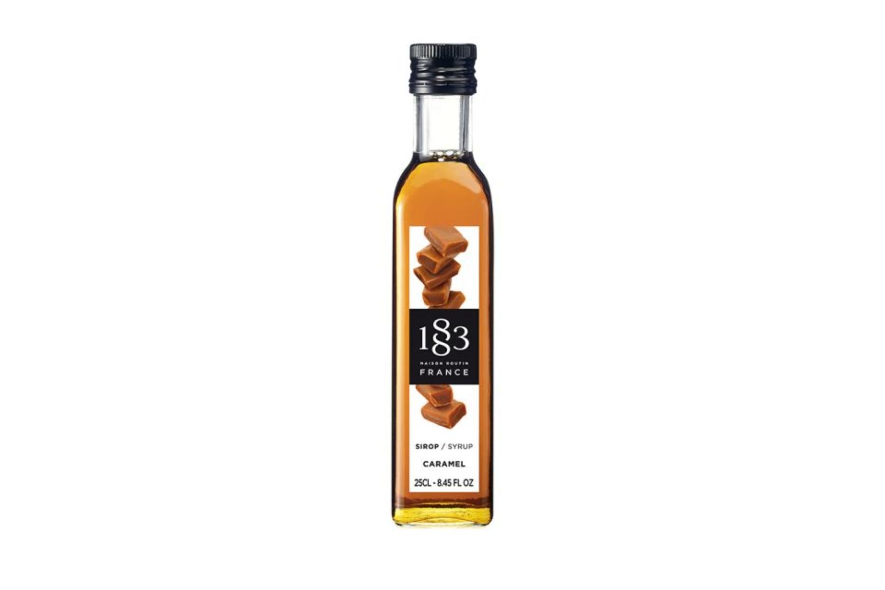 1883 Classic Flavored Syrups - 25cl Glass Bottle: Salted Caramel