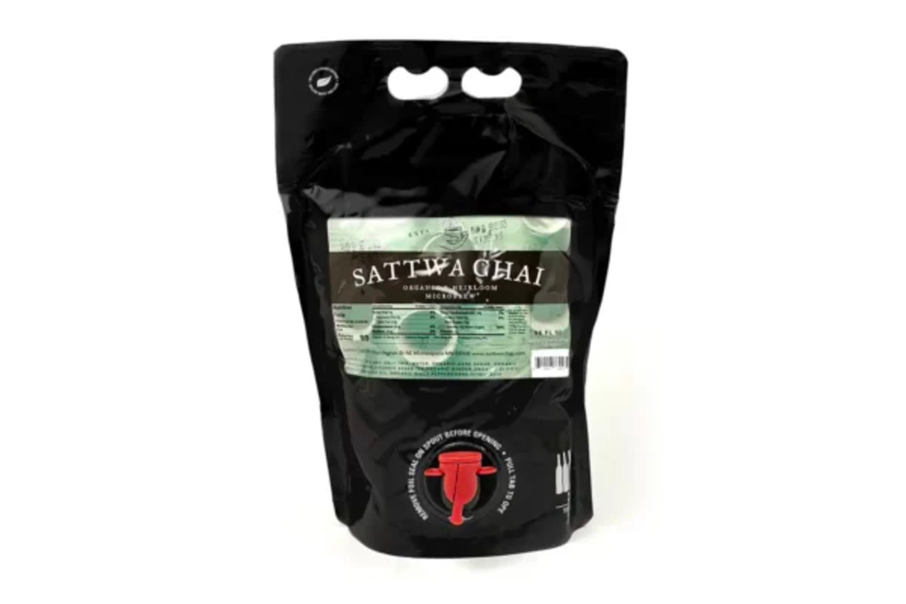 Sattwa Chai - 96oz Carton: Organic Fair Trade Microbrew