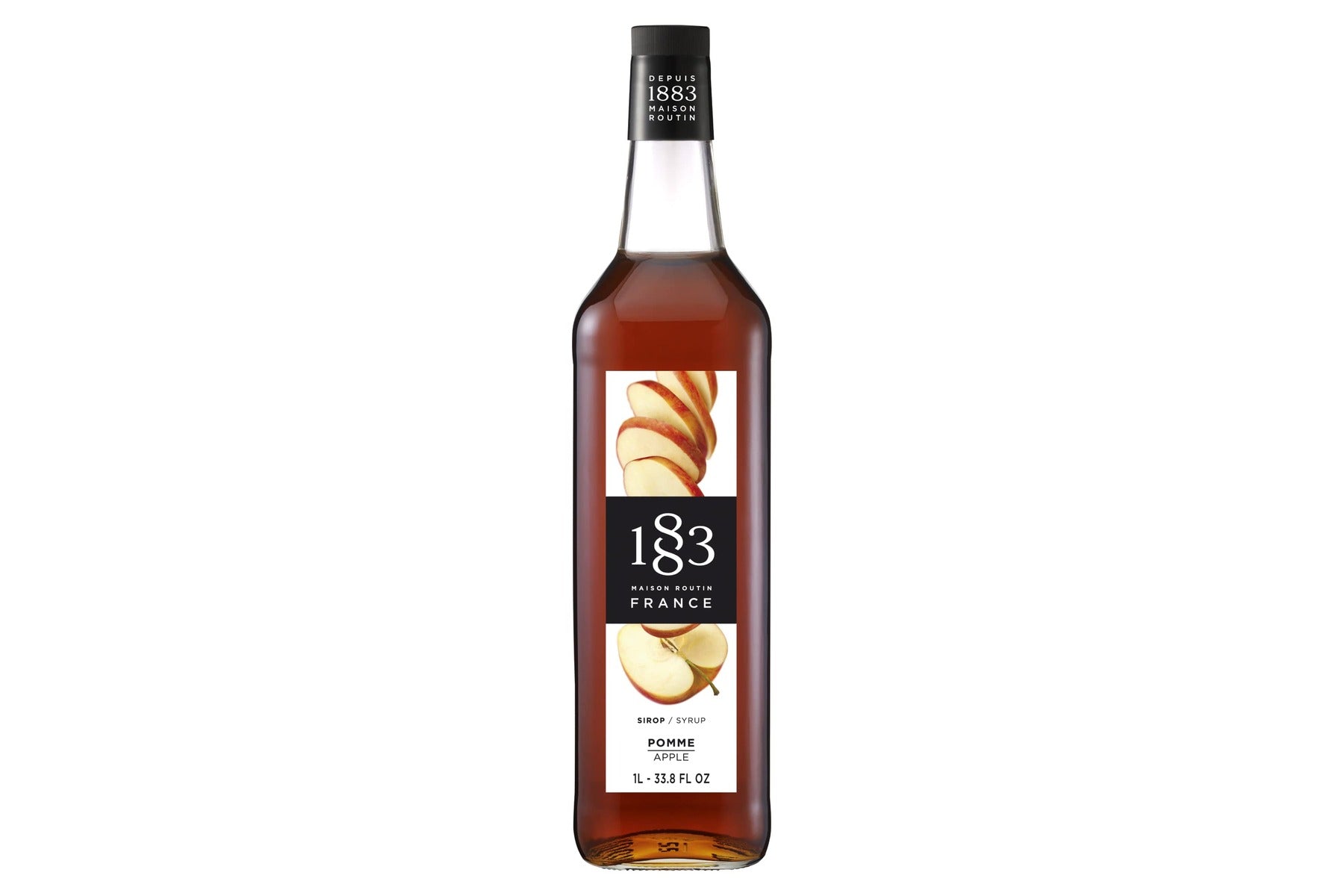 1883 Classic Flavored Syrups - 1L Plastic Bottle: Apple