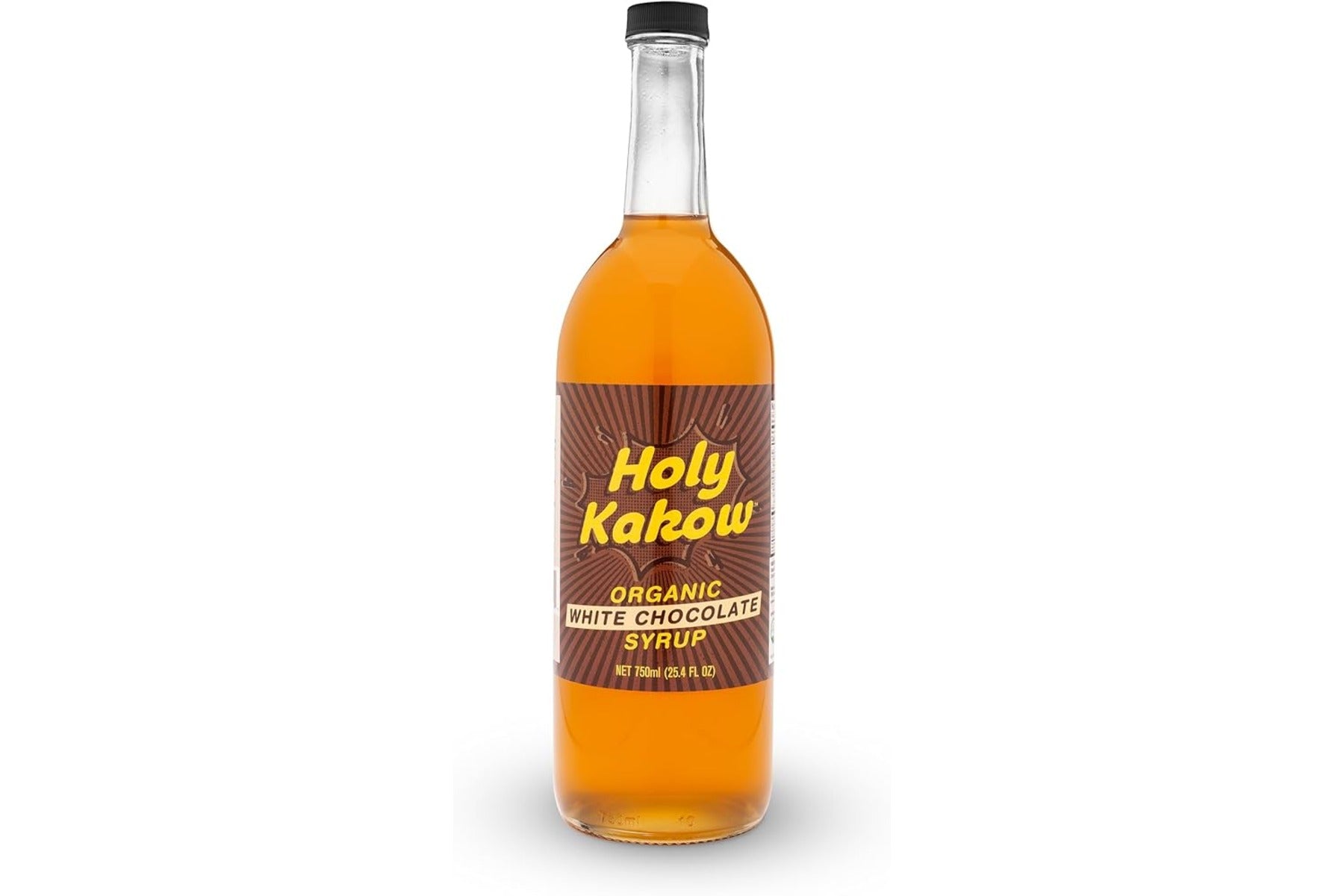 Holy Kakow - 750ml Syrup Bottle: Organic White Chocolate