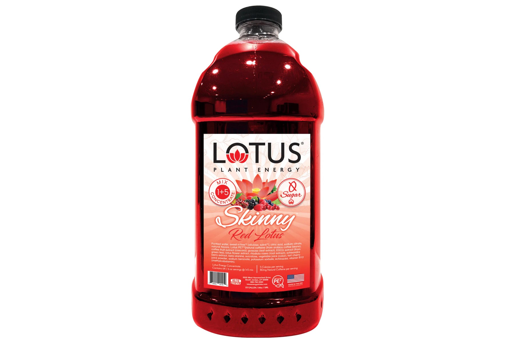 Lotus Energy 64 oz Skinny Red Lotus Concentrate