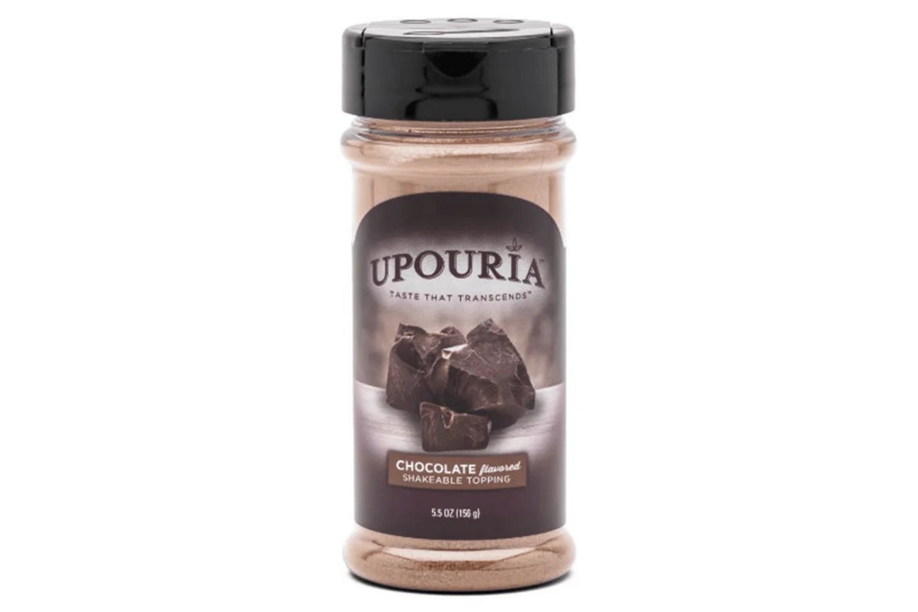 Upouria 5.5oz Coffee Topper Chocolate - Case of 6