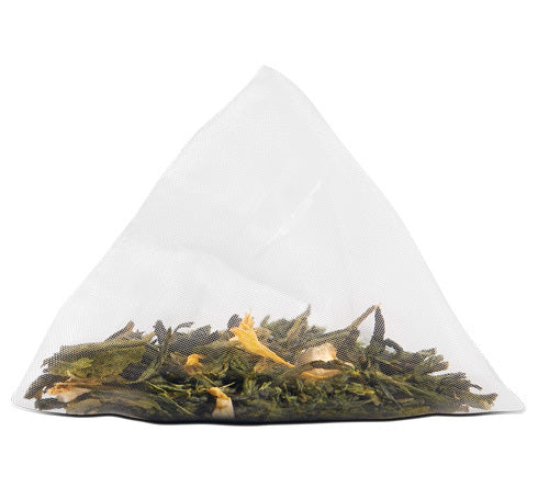 Two Leaves Tea - Box of 15 Tea Sachets: Organic Orange Sencha