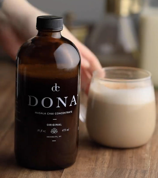 Dona Chai - 16oz Glass Bottle: Masala Chai