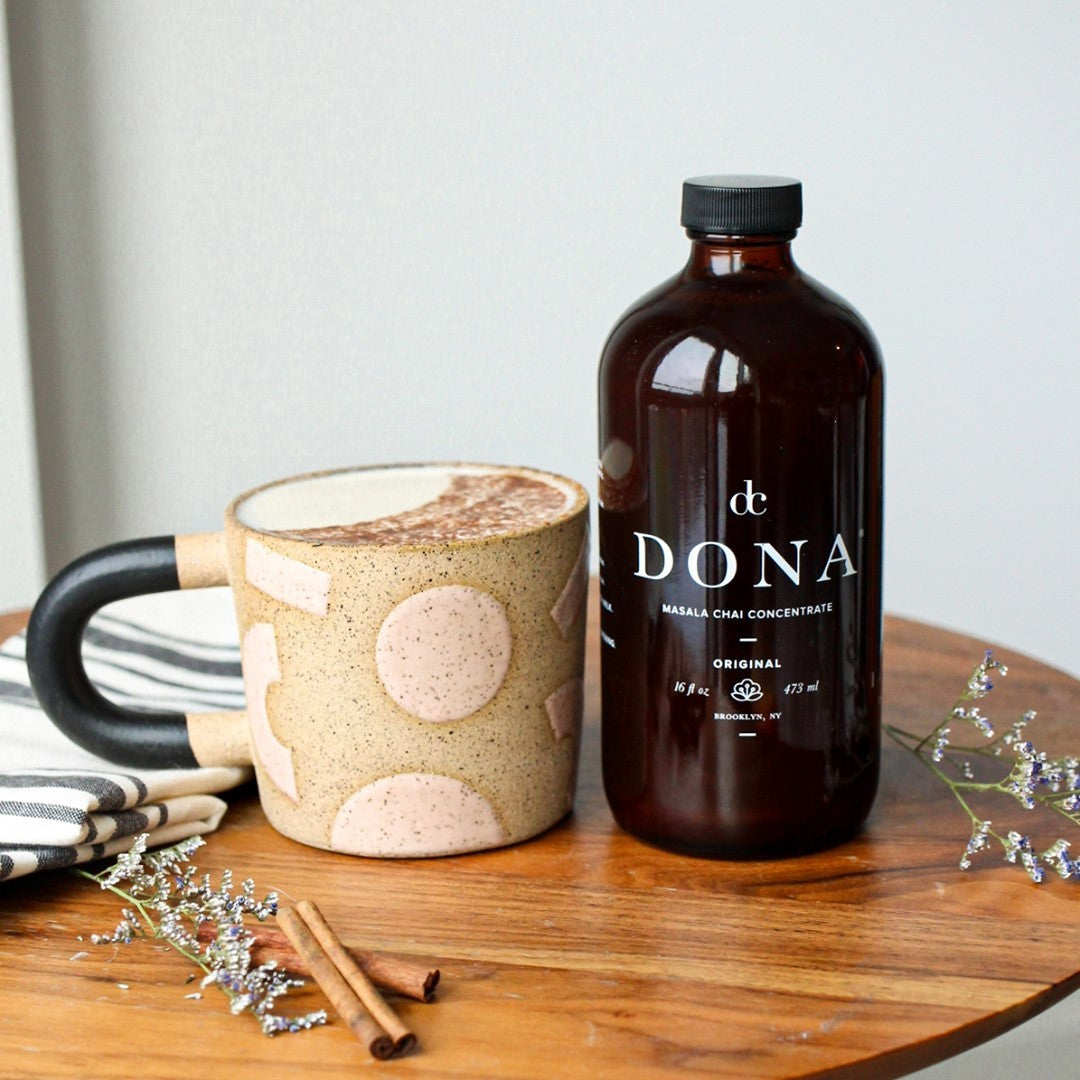 Dona Chai - 16oz Glass Bottle: Masala Chai