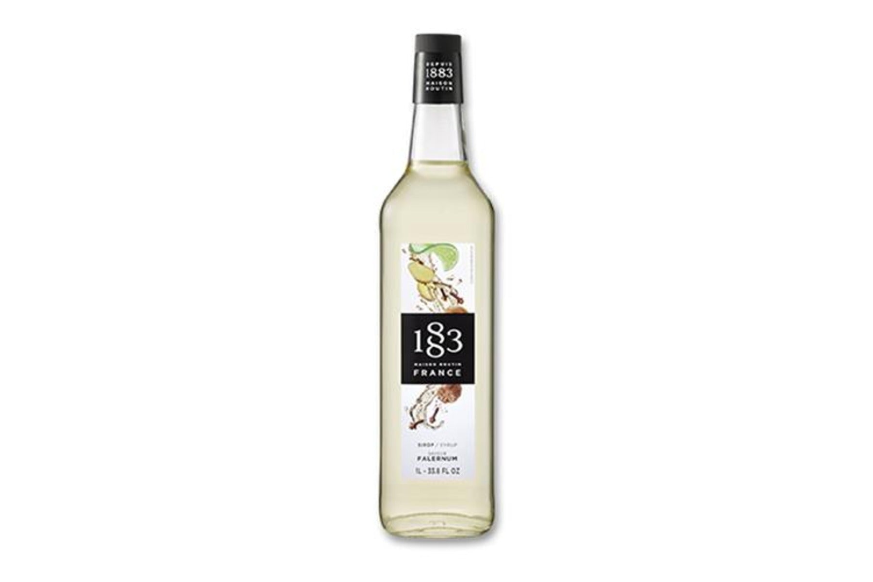 1883 Classic Flavored Syrups - 1L GLASS Bottle: Falernum